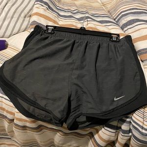 Nike Dri-Fit grey/black trim shorts